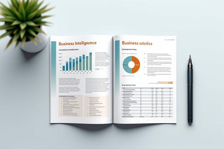 Mockup eines detaillierten Analyse-Reports mit Grafiken, Diagrammen und Handlungsempfehlungen